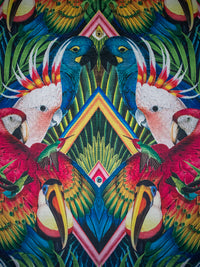 Divine Plumage 'Fiesta' Recycled Velvet Sample