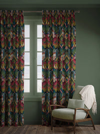 Divine Plumage 'Fiesta' Recycled Velvet