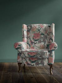 Forbidden Bloom 'Bone White' Recycled Velvet
