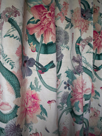 Forbidden Bloom 'Bone White' Recycled Velvet