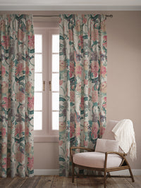 Forbidden Bloom 'Bone White' Recycled Velvet