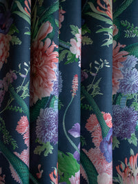 Forbidden Bloom 'Deep Blue' Linen
