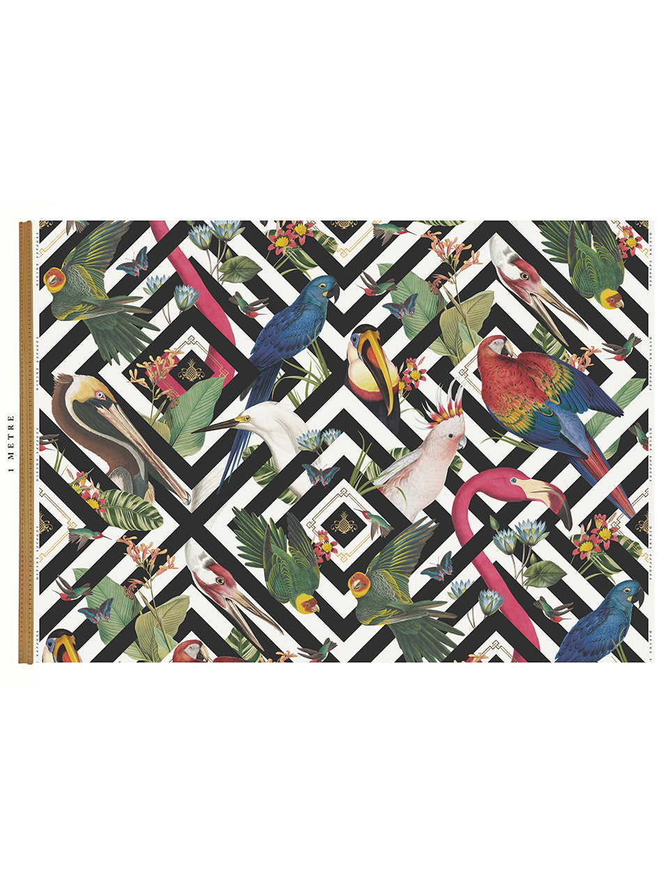 Geometric Aviary Linen