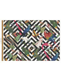 Geometric Aviary Linen