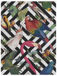 Geometric Aviary Linen
