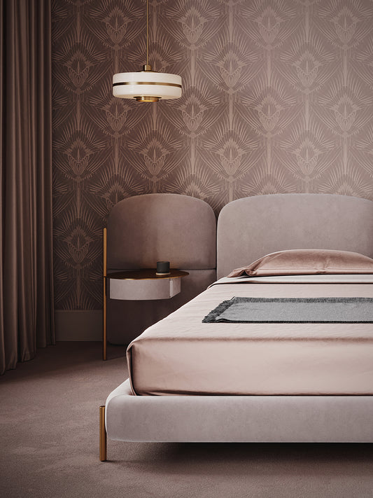 Sample Sale: Gershwing 'Charleston Blush' Wallpaper