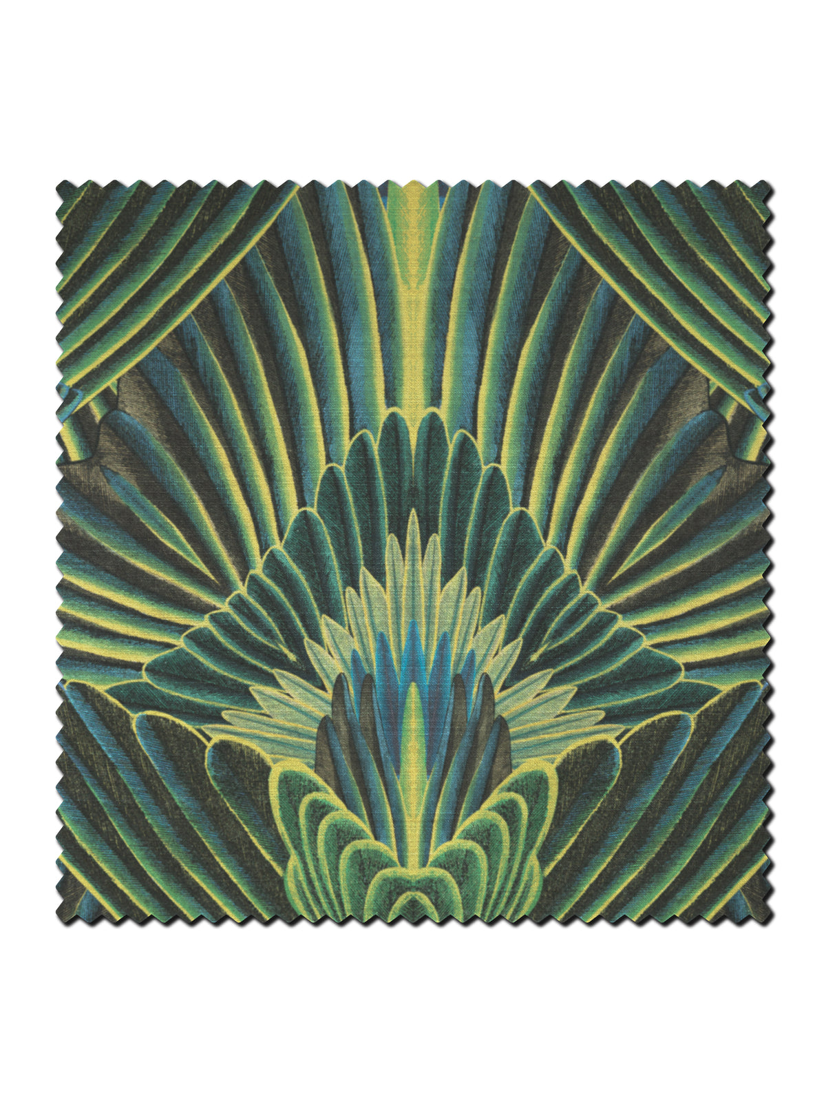Gershwing 'Parakeet' Recycled Velvet Sample