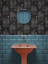 Load image into Gallery viewer, Kyoto Blossom &#39;Black Cherry&#39; Wallpaper