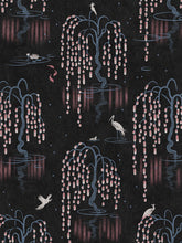 Load image into Gallery viewer, Kyoto Blossom &#39;Black Cherry&#39; Wallpaper