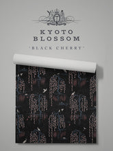 Load image into Gallery viewer, Kyoto Blossom &#39;Black Cherry&#39; Wallpaper