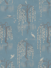 Load image into Gallery viewer, Kyoto Blossom &#39;Eastern Azure&#39; Wallpaper