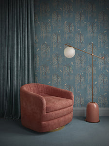 Kyoto Blossom 'Eastern Azure' Wallpaper