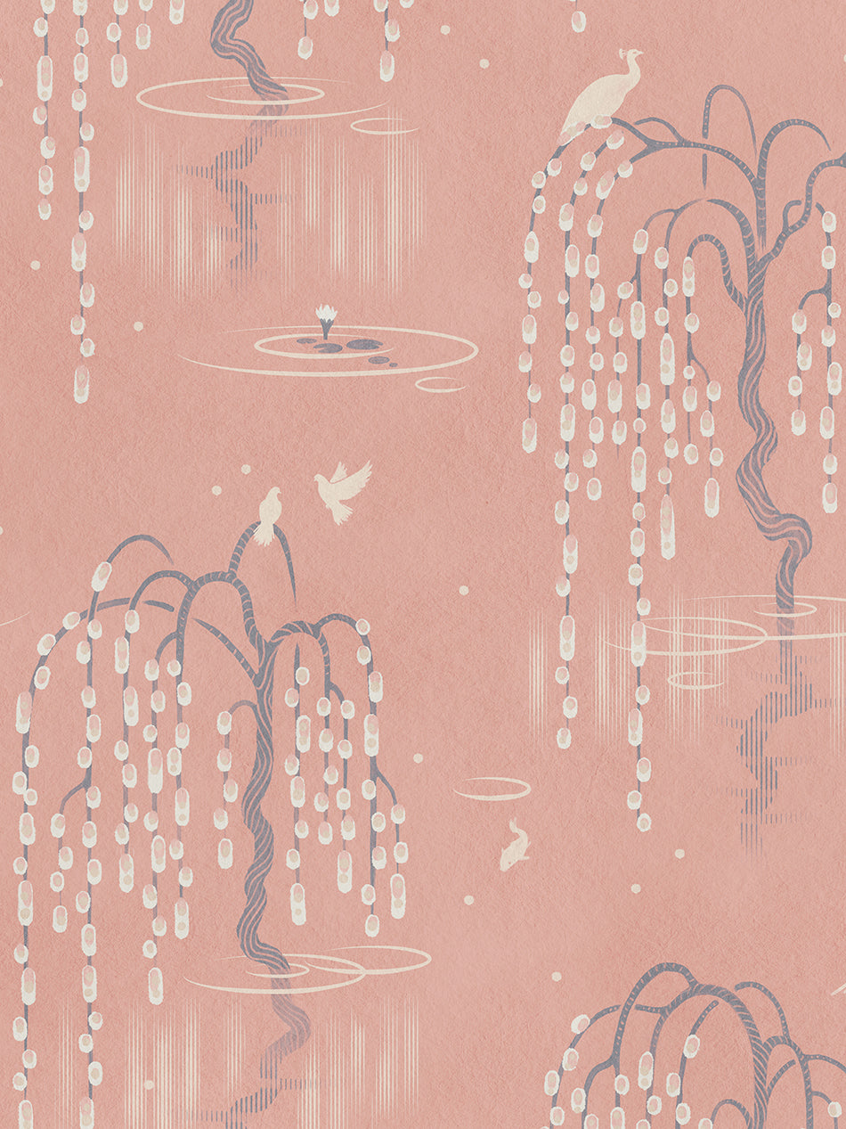 Kyoto Blossom Wallpaper Sample