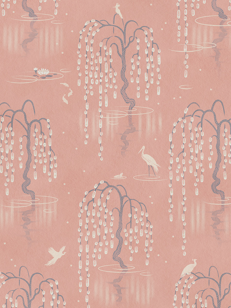Kyoto Blossom Wallpaper Sample