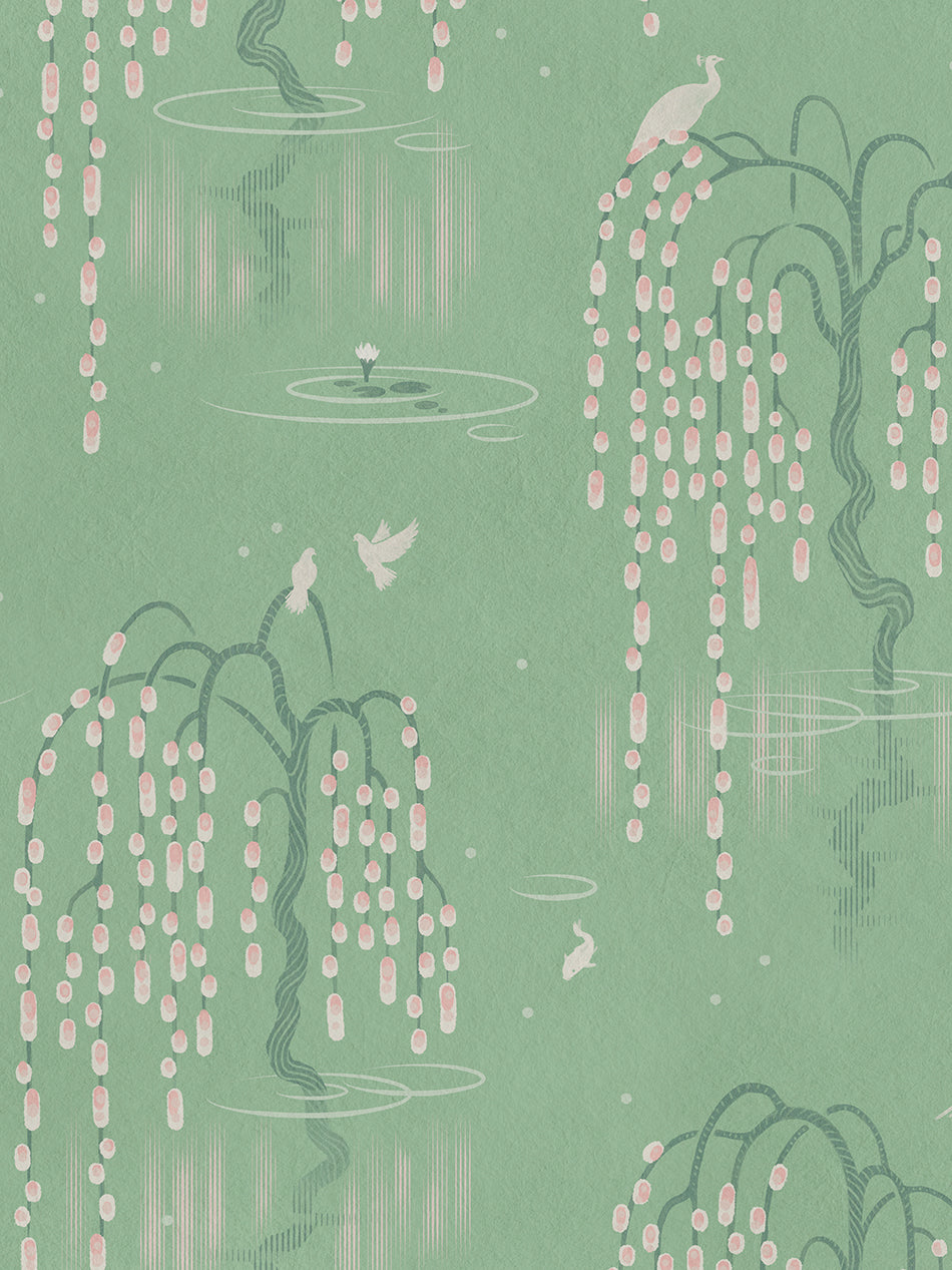 Kyoto Blossom Wallpaper Sample