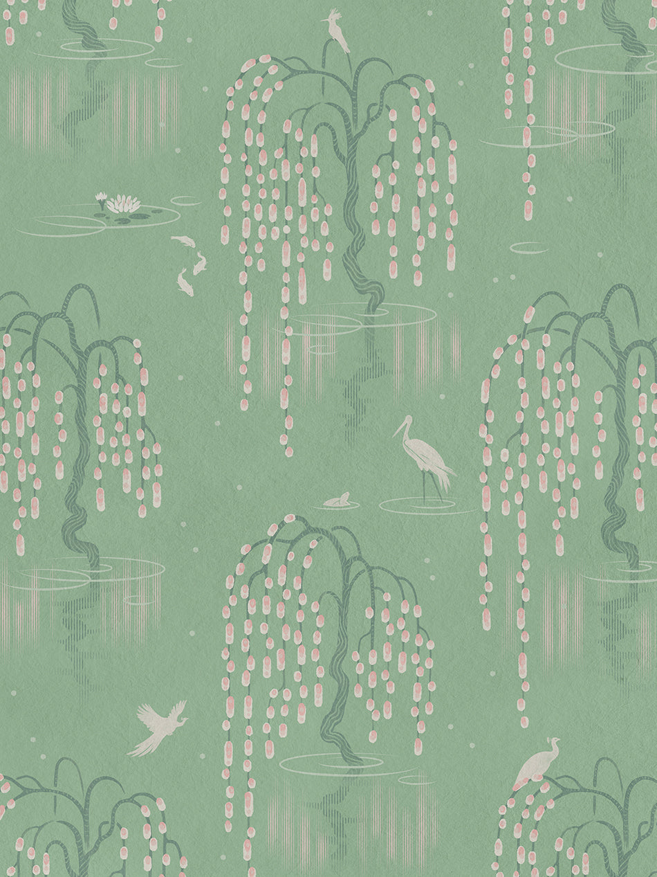Kyoto Blossom Wallpaper Sample
