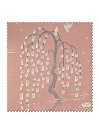 Kyoto Blossom 'Lotus Pink' Recycled Velvet Sample