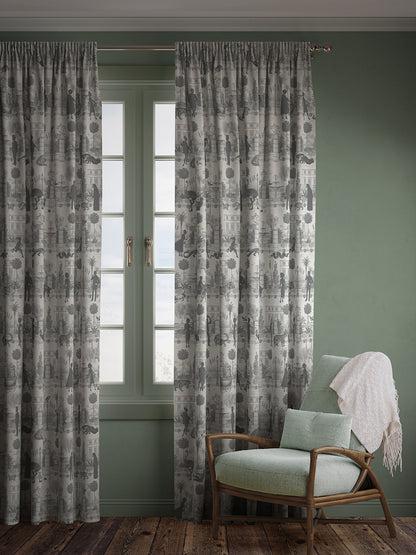 Portobello Parade 'Big Smoke' Linen