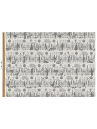 Portobello Parade 'Big Smoke' Linen Sample