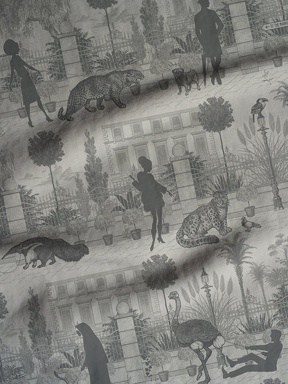 Portobello Parade 'Big Smoke' Linen