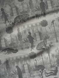 Portobello Parade 'Big Smoke' Linen Sample