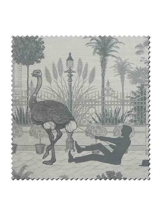 Portobello Parade 'Big Smoke' Linen Sample