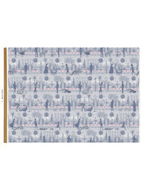 Portobello Parade 'Wild Violet' Linen