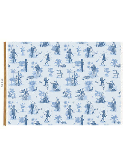 Safari Soirée 'Bleu' Linen Sample