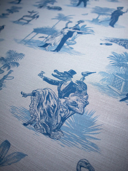Safari Soirée 'Bleu' Linen