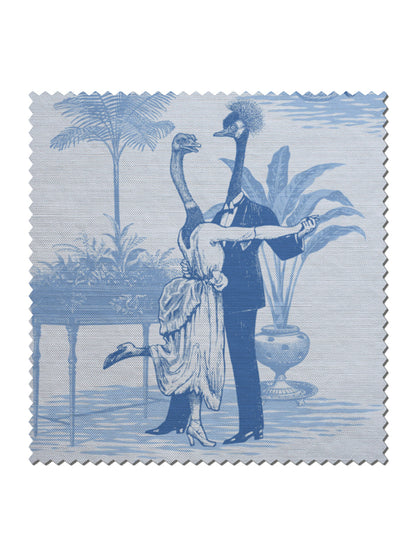 Safari Soirée 'Bleu' Linen Sample