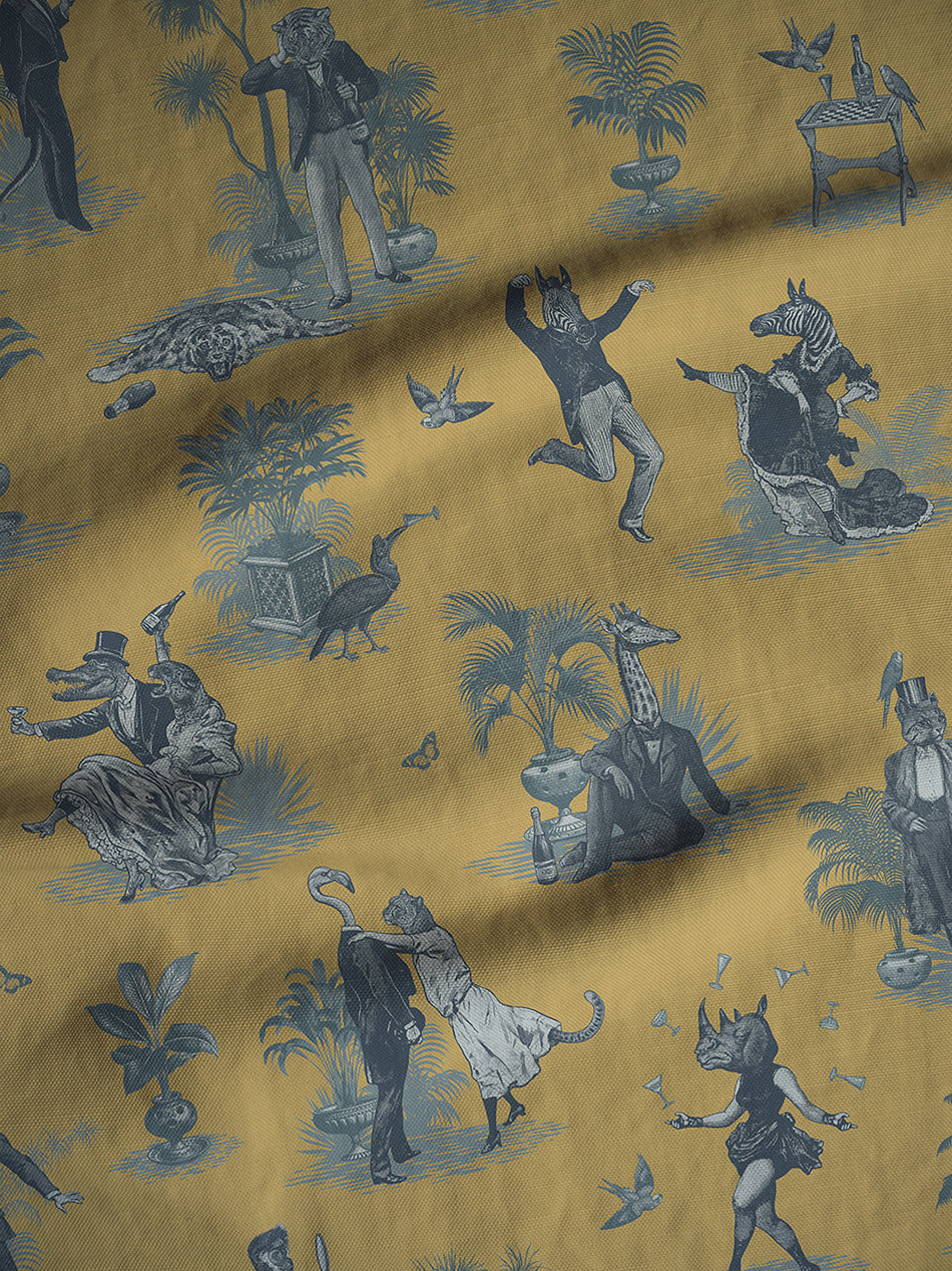 Safari Soirée 'Dandelion' Linen Sample