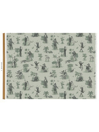Safari Soirée 'Forest Mist' Recycled Velvet Sample