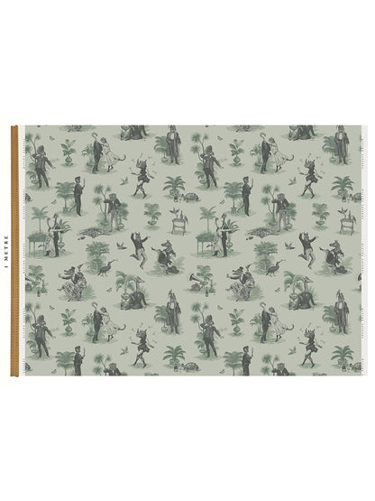 Safari Soirée 'Forest Mist' Recycled Velvet