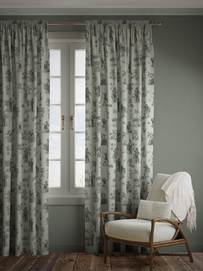 Safari Soirée 'Forest Mist' Linen