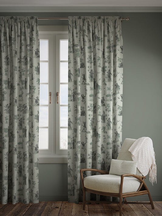 Safari Soirée 'Forest Mist' Linen