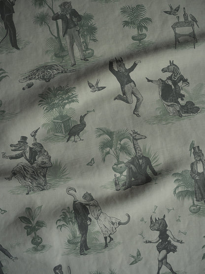 Safari Soirée 'Forest Mist' Linen