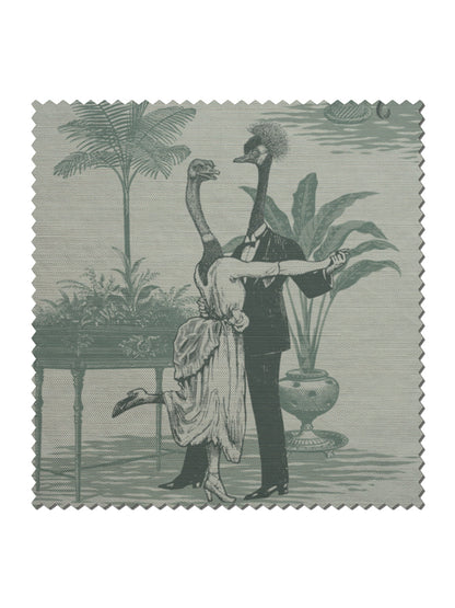 Safari Soirée 'Forest Mist' Linen Sample