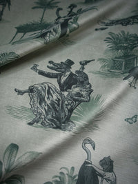 Safari Soirée 'Forest Mist' Recycled Velvet
