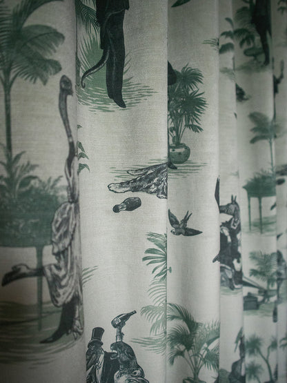 Safari Soirée 'Forest Mist' Recycled Velvet