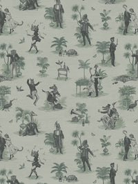 Safari Soirée 'Forest Mist' Recycled Velvet
