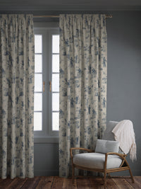 Safari Soirée 'Heron Blue' Recycled Velvet