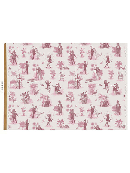 Safari Soirée 'Rouge' Recycled Velvet
