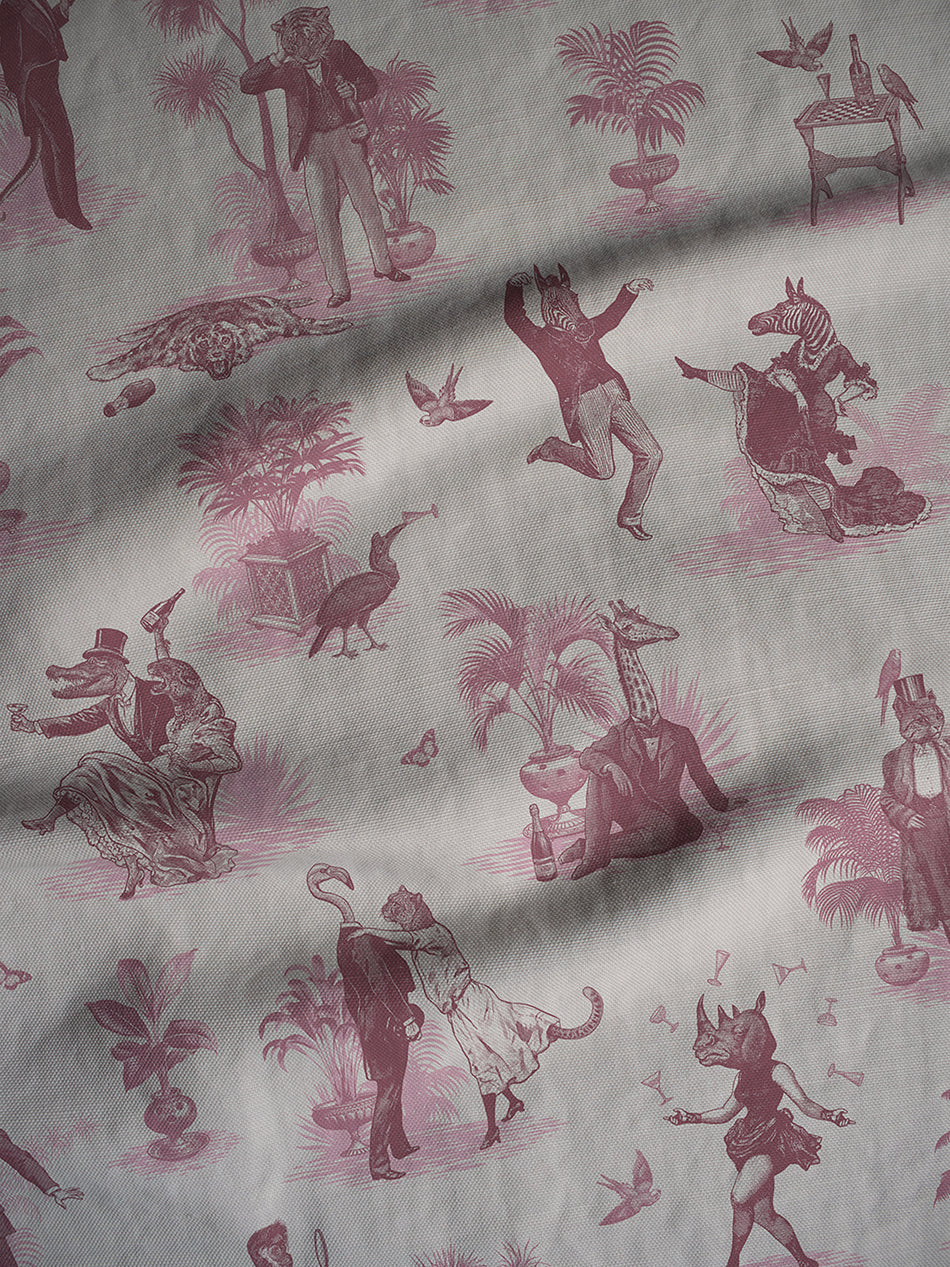 Safari Soirée 'Rouge' Linen Sample