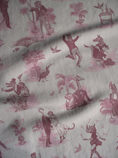 Safari Soirée 'Rouge' Linen Sample