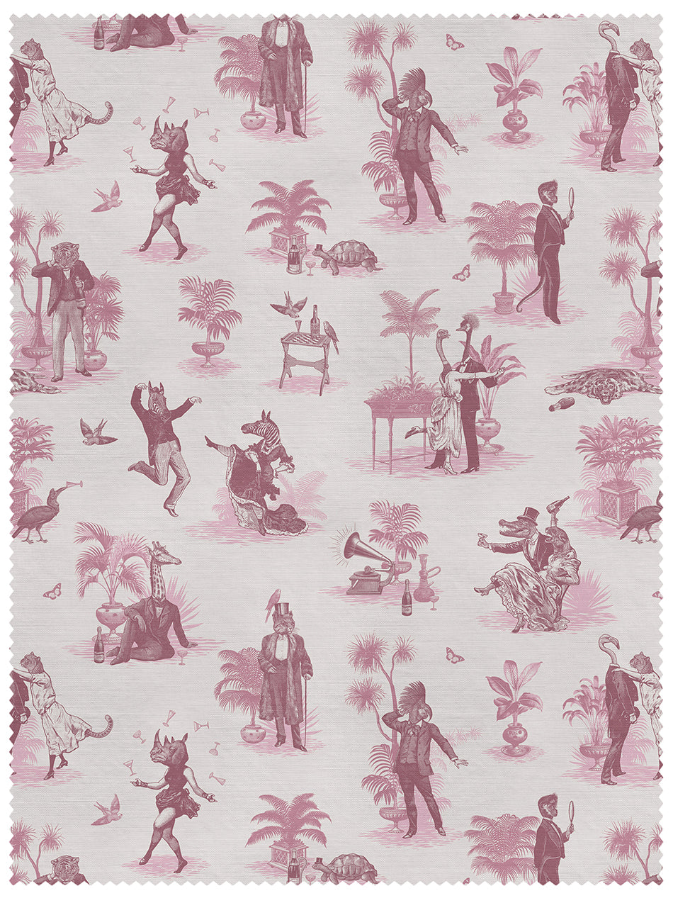 Safari Soirée 'Rouge' Linen Sample