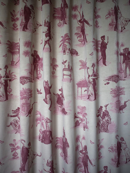 Safari Soirée 'Rouge' Recycled Velvet Sample