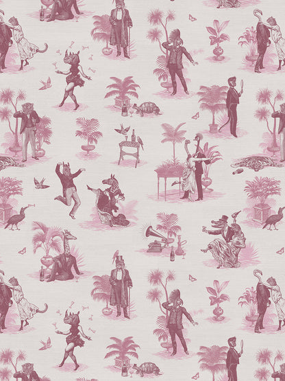 Safari Soirée 'Rouge' Recycled Velvet Sample