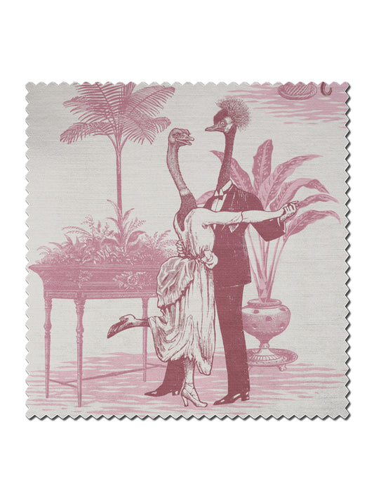 Safari Soirée 'Rouge' Recycled Velvet Sample