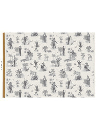 Safari Soirée 'Soft Charcoal' Linen