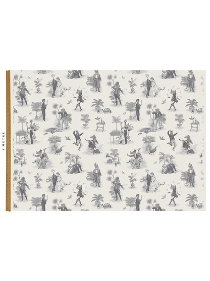 Safari Soirée 'Soft Charcoal' Linen